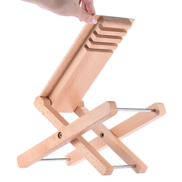 wooden Foldable Pedal مسند خشبي للقدم أنيق وفاخر لعازفي العود والجيتار