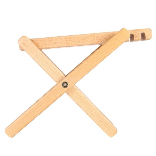 wooden Foldable Pedal مسند خشبي للقدم أنيق وفاخر لعازفي العود والجيتار