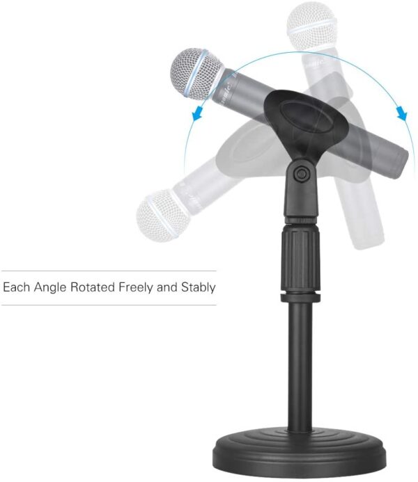 Microphone Stand Foldable ستاند مايكروفون صغير وقابل للطي