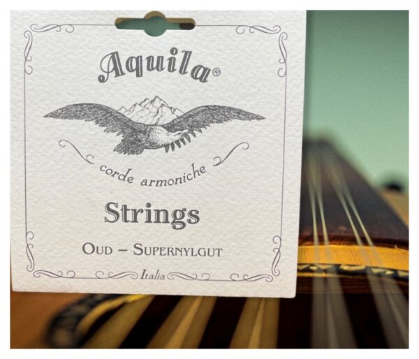اوتار أكويلا البيضاء الايطالية الاصلية الاصدار الاخير دوزان فا ـ فا عربي Aquila Strings White Label F _ F